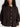 A hand-knit organic cotton cardigan in deep brown by The Simple Folk