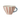 Ceramic Tea Cup with Hand Painted Stripes - 5.0 oz