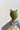 Fern the Frog doll- Handmade Wool Doll - Sparkle Skirt