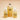 Two frosted pump bottles standing beside the amber refill bottle