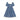 Crochet Trim Organic Chambray Dress - Baby