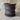6" Angled Dark Brown Planter with Saucer and Drainage