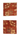 Vegetable-Dye with Silk Accents Rust