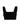Square Neck Organic Cotton Sports Bra