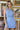 Gigi Organic Cotton Twist Dress - Glacier