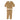 Organic Waffle Newborn Top & Pant Set | Camel