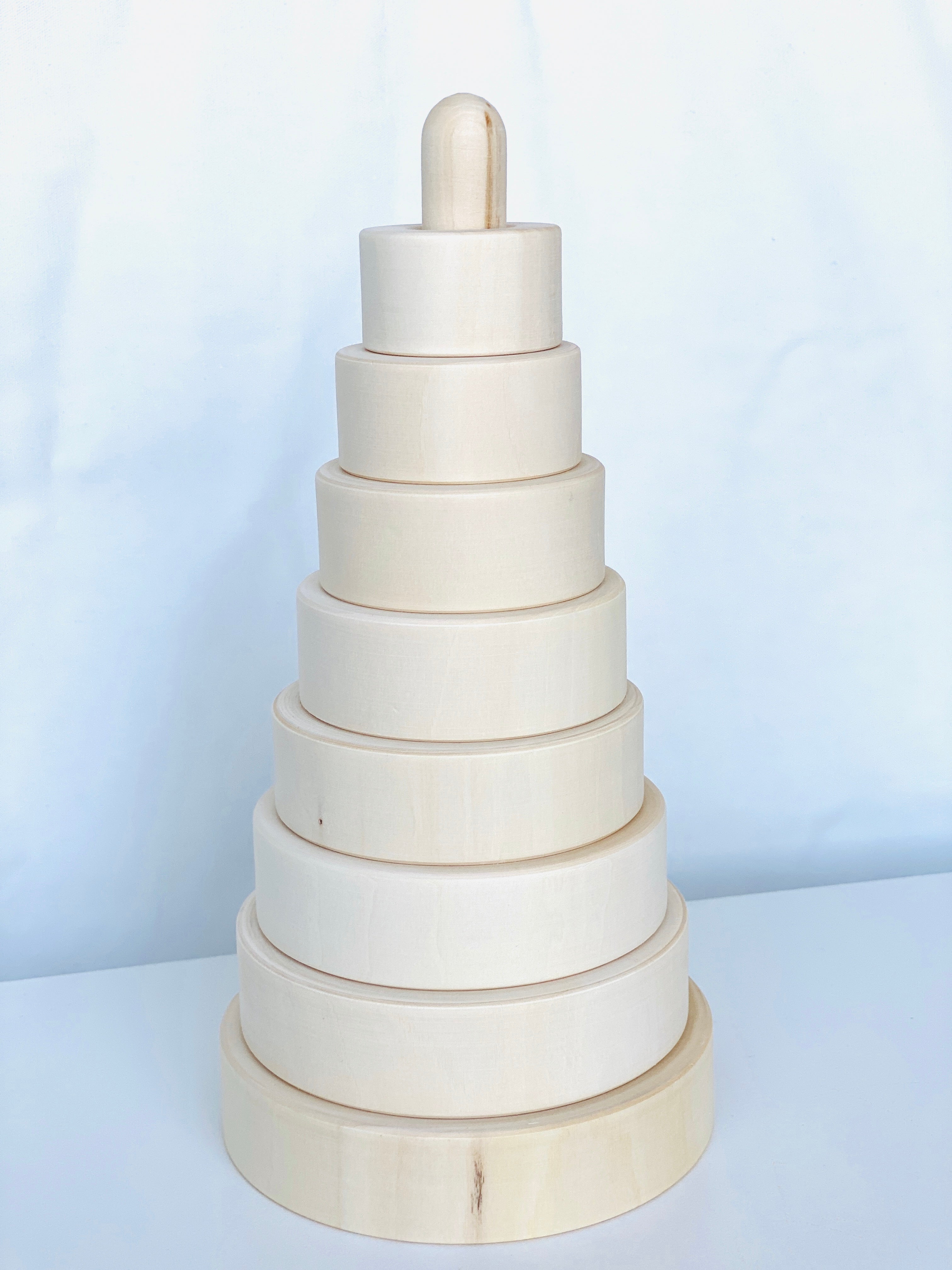 Giant Wooden Stacking Pyramid for DIY – LOAM